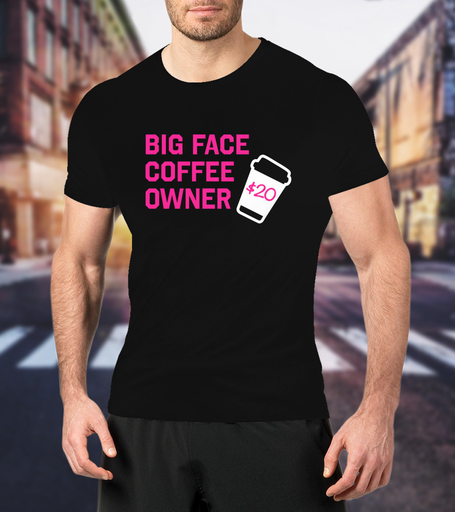 Big Face Coffee Owner $20 Miami Heat UK T-Shirt