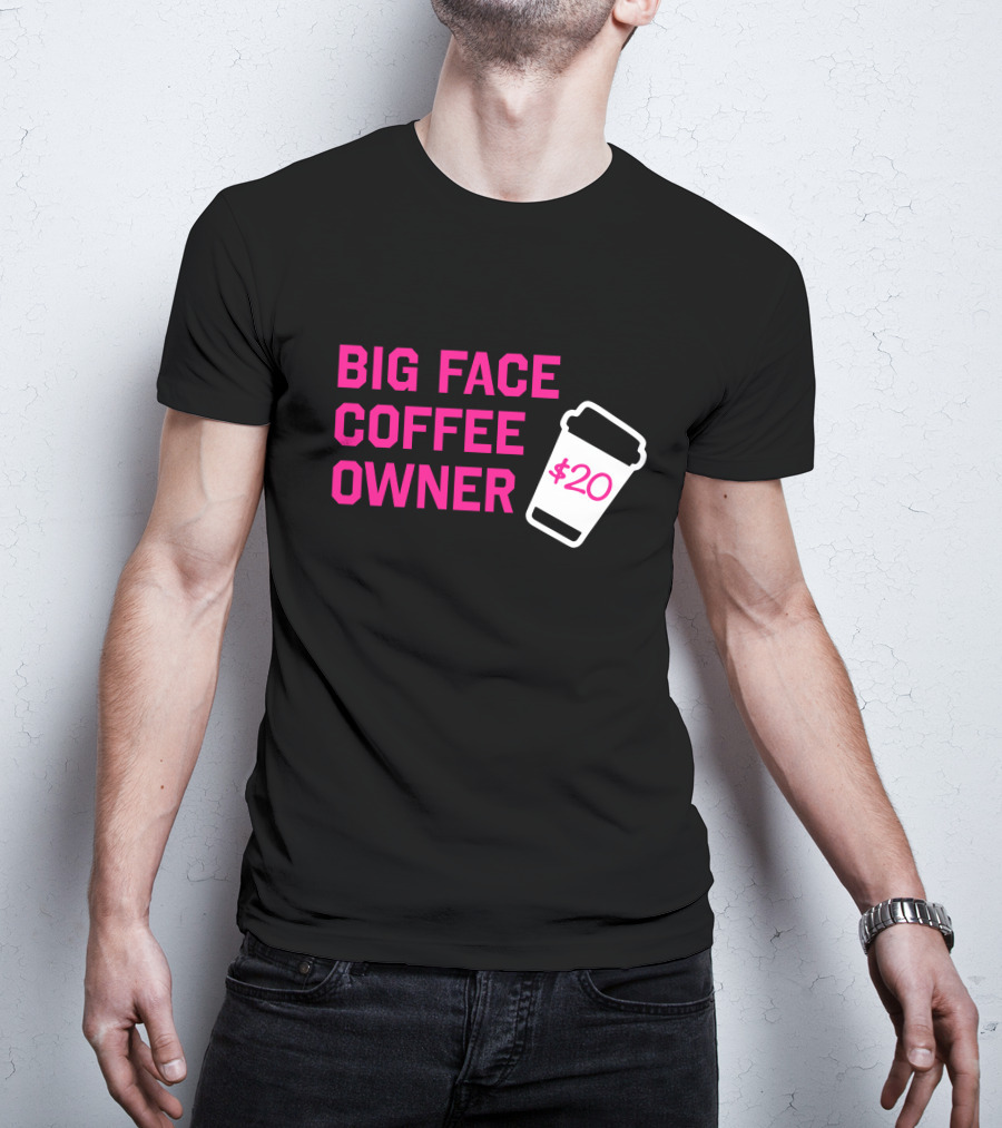 Big Face Coffee Owner $20 Miami Heat UK T-Shirt