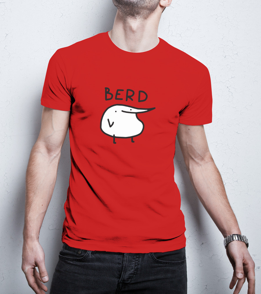 Berd Meme Cartoon Character T-Shirt