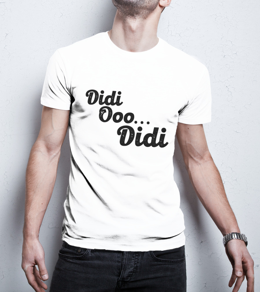 Bhaiya Didi Ooo Didi Text Phrase T-Shirt