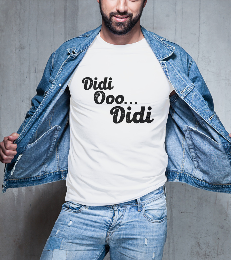 Bhaiya Didi Ooo Didi Text Phrase T-Shirt