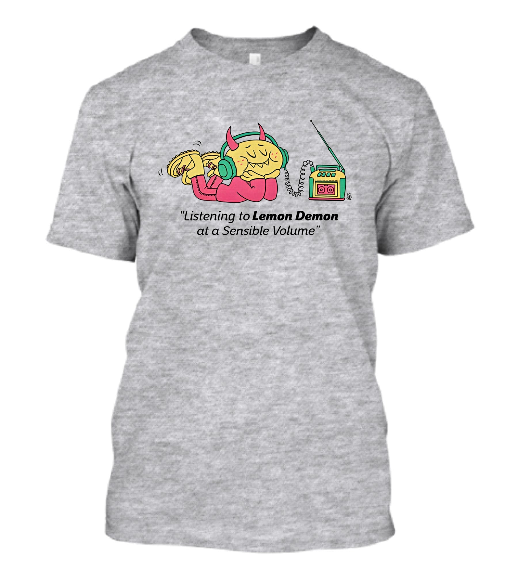 Listening To Lemon Demon At A Sensible Volume T-Shirt