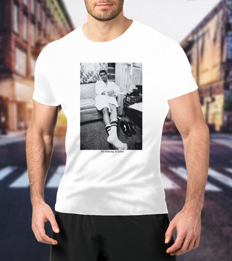 Muhammad Ali Relaxing At Home T-Shirt