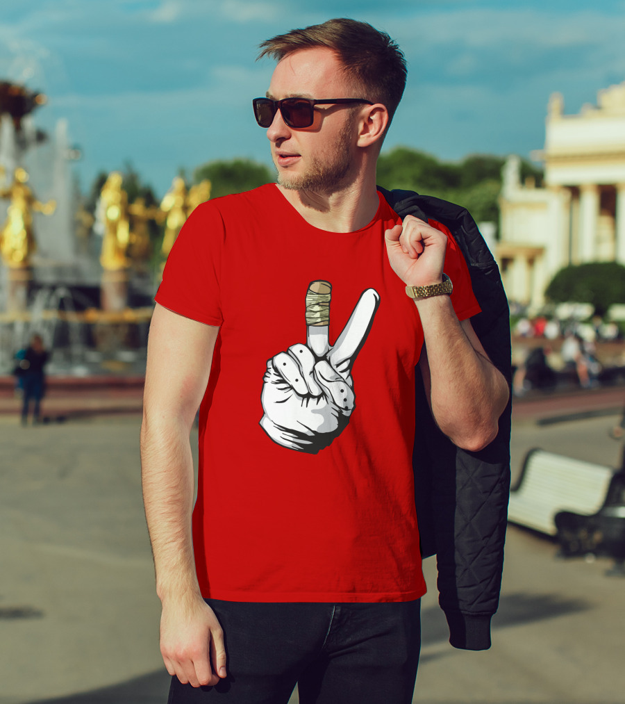 Loose Cannons Ant Man Deuces Victory Hand Samer Ali T-Shirt