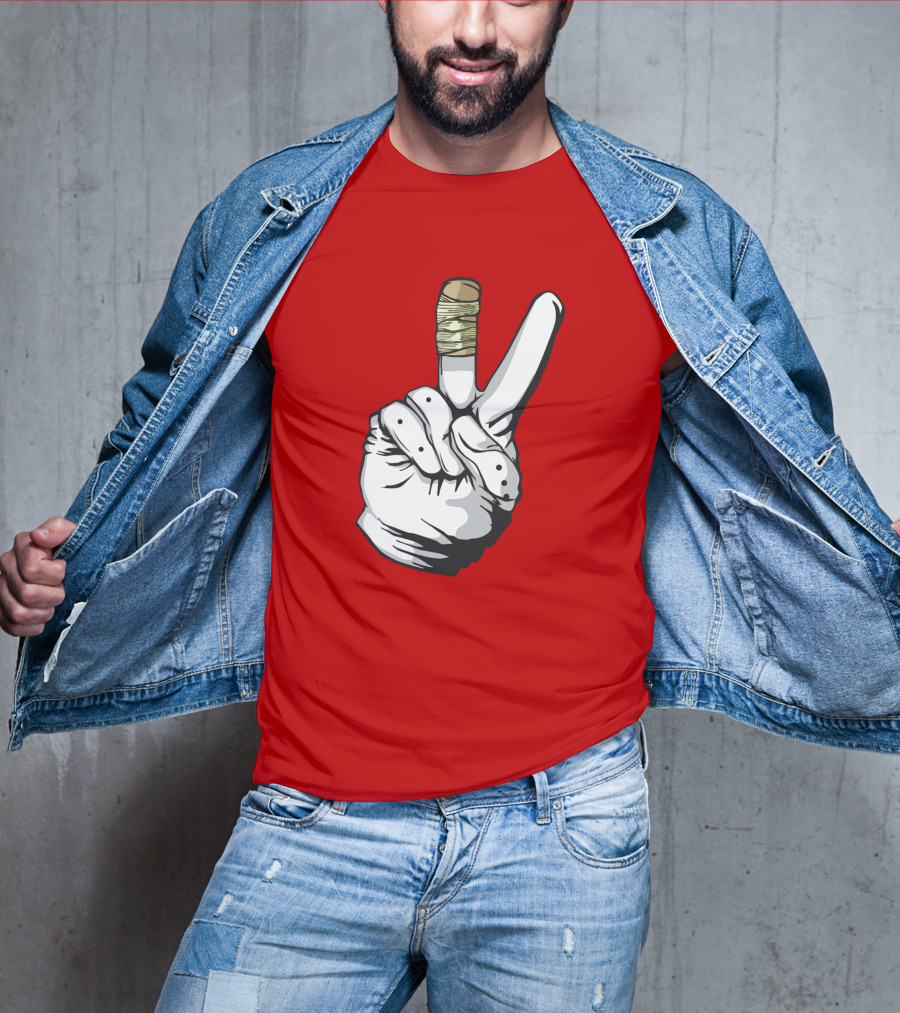 Loose Cannons Ant Man Deuces Victory Hand Samer Ali T-Shirt