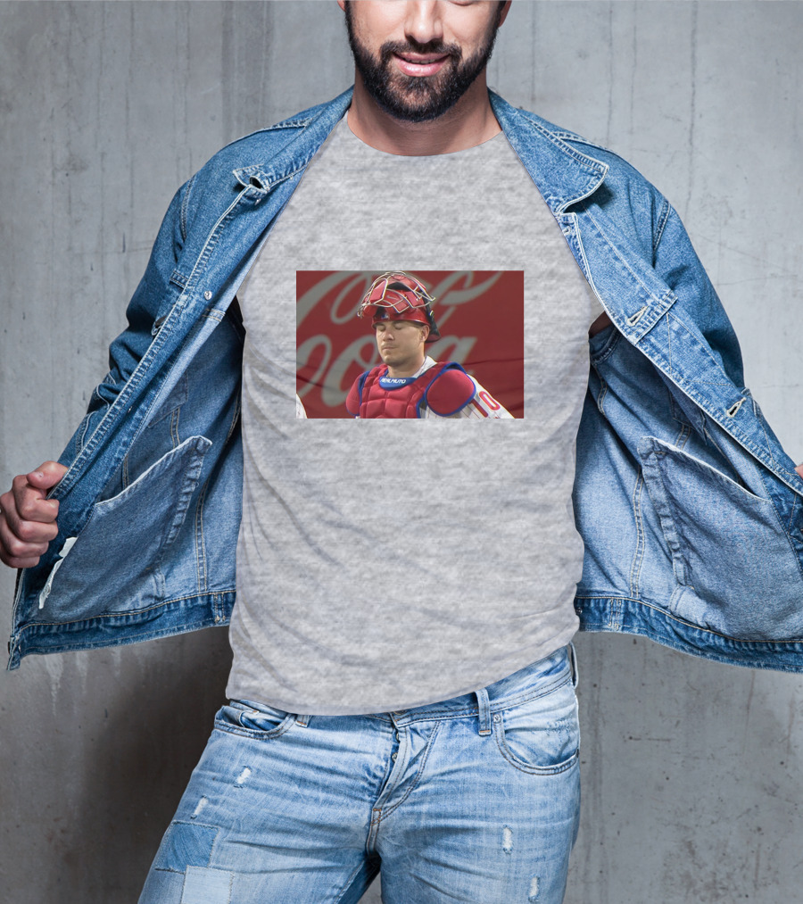 Realmuto On Eye Roll It Was Terrible Timing Coca-Cola Catcher Moment T-Shirt