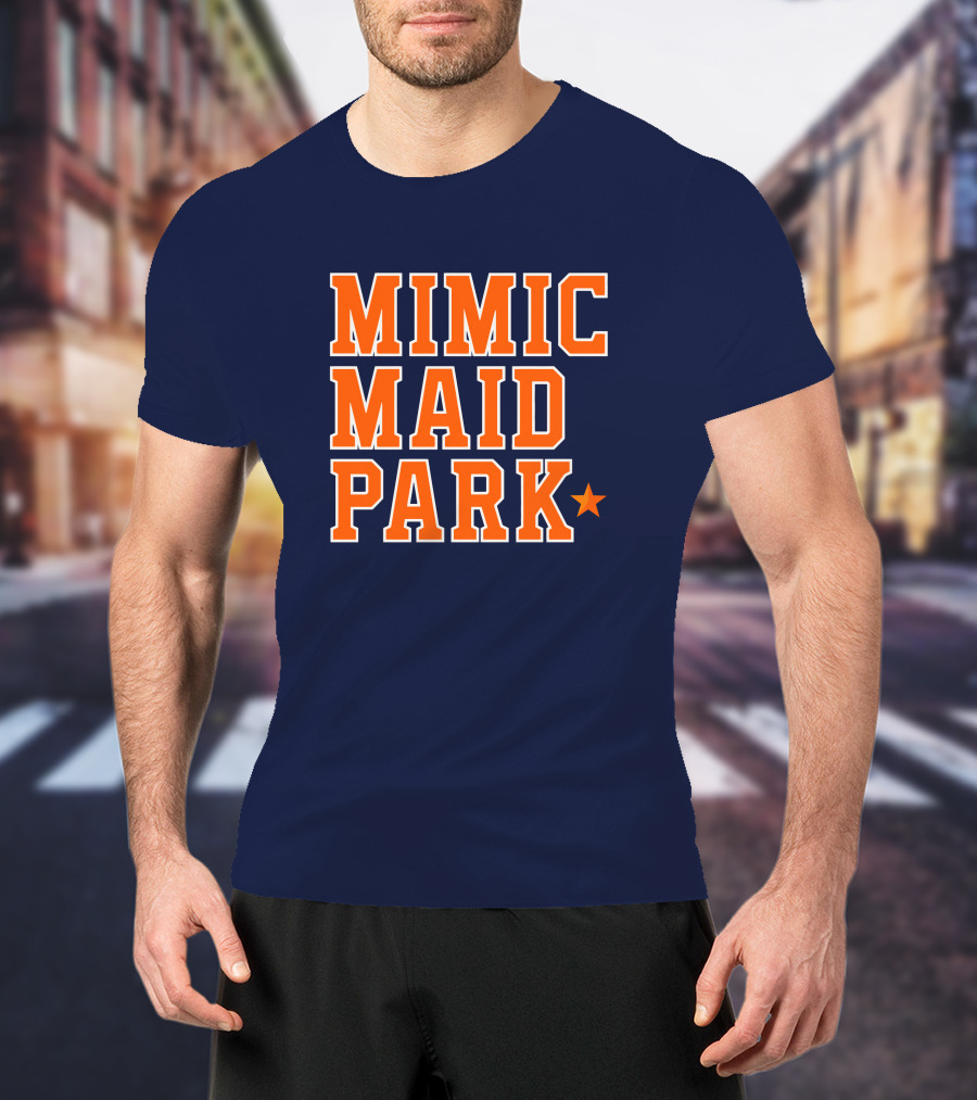 Ramshirts Mimic Maid Park Star Motif T-Shirt