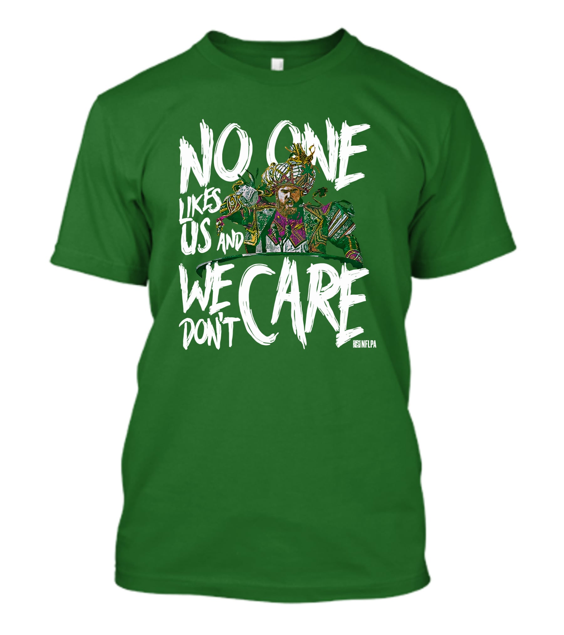 No One Likes Us And We Don't Care Jason Kelce NFLPA T-Shirt