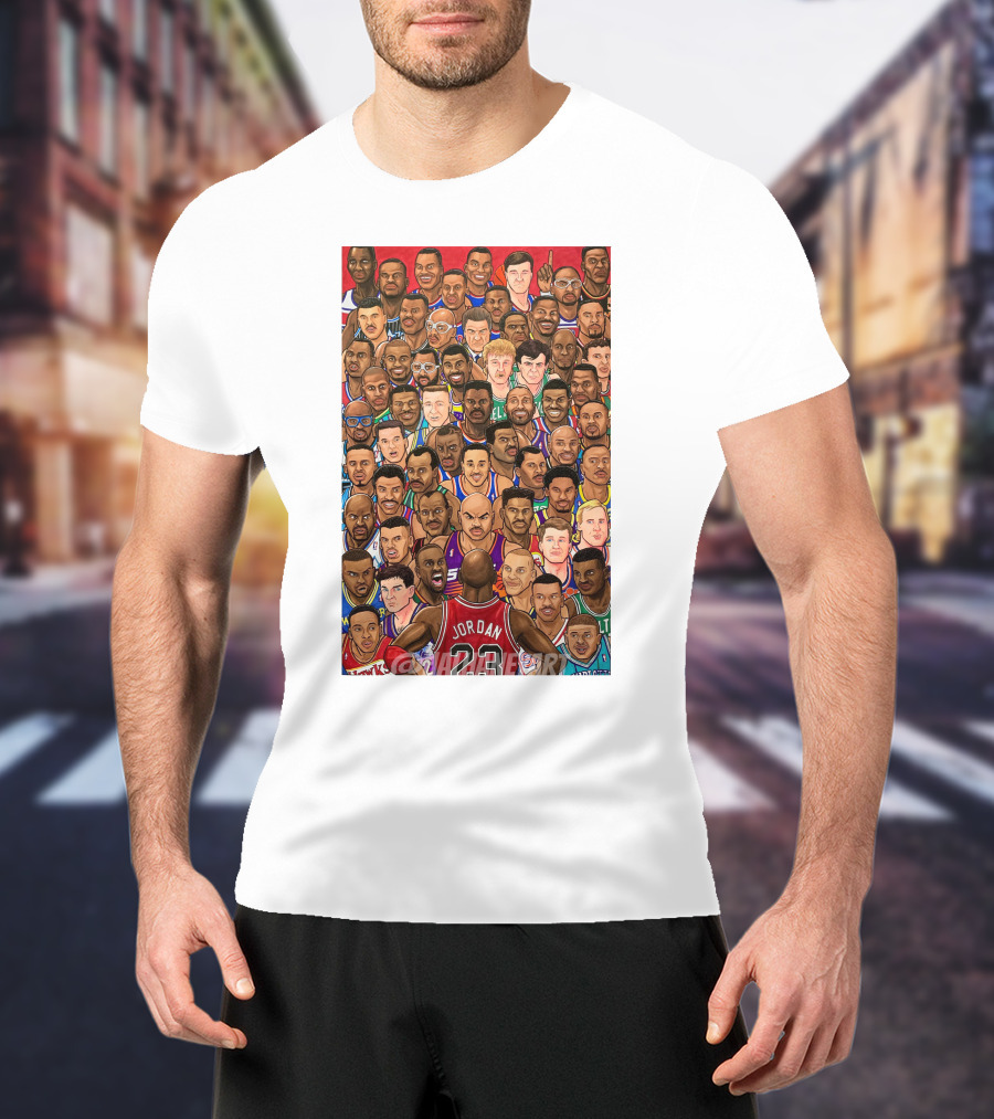 Jordan 23 Against NBA Legends T-Shirt