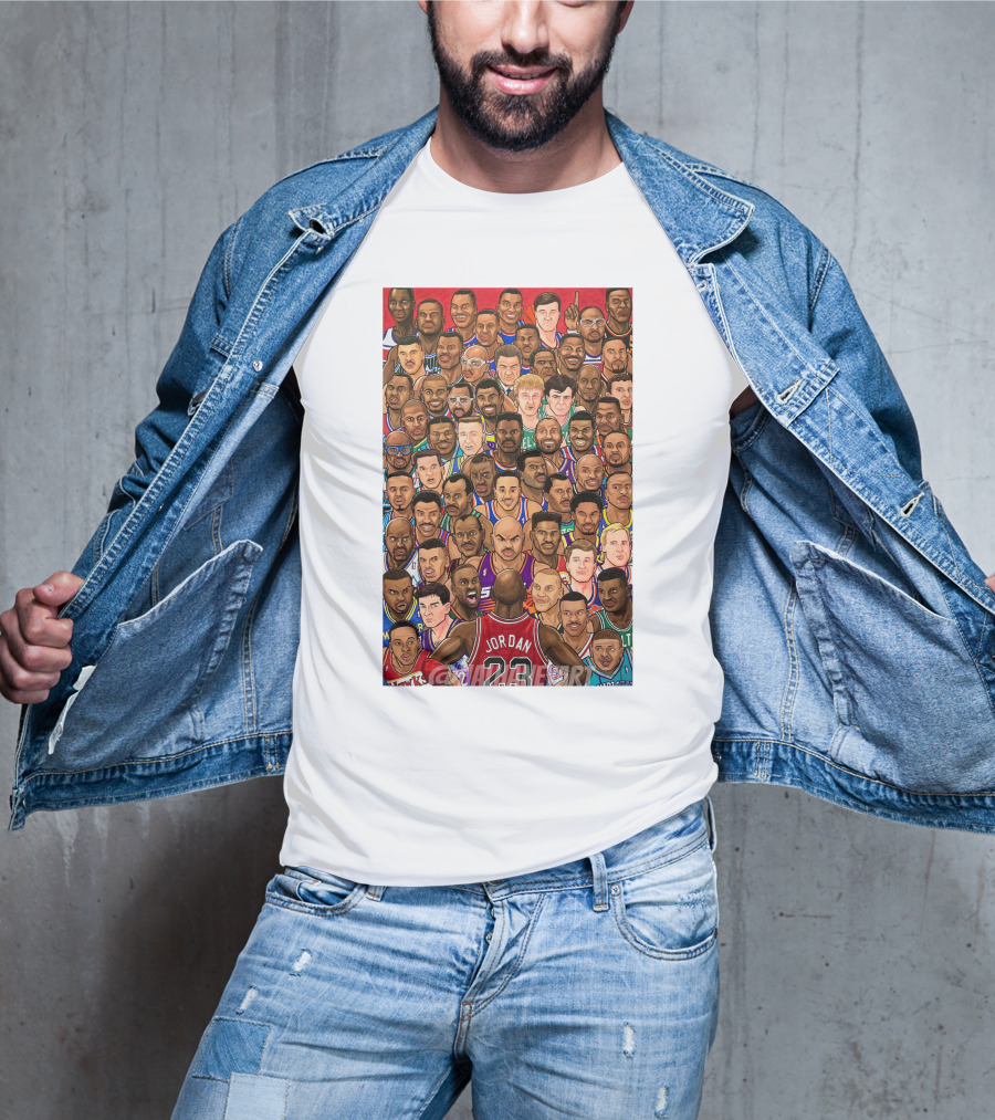 Jordan 23 Against NBA Legends T-Shirt