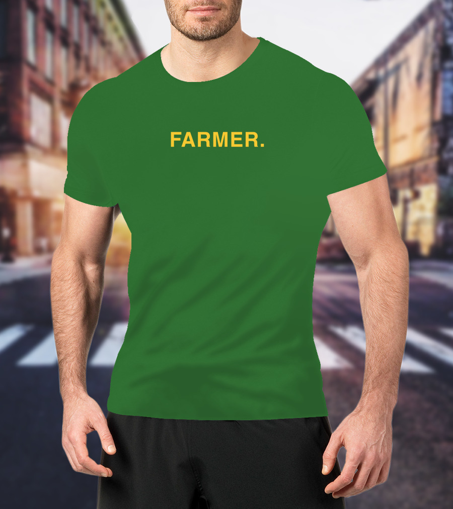 Farmer Obvious Merch Green T-Shirt
