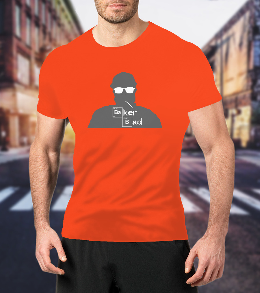 Apollohou Merch Baker Bad Dinn Mann Breaking Bad Inspired Walter T-Shirt