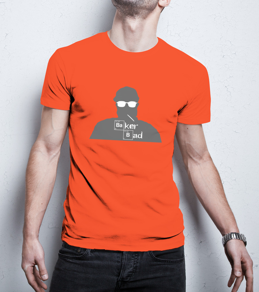 Apollohou Merch Baker Bad Dinn Mann Breaking Bad Inspired Walter T-Shirt