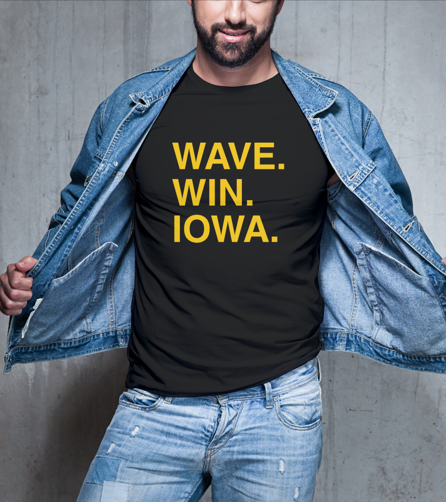Obviousshirts Wave Win Iowa Cody Hills T-Shirt