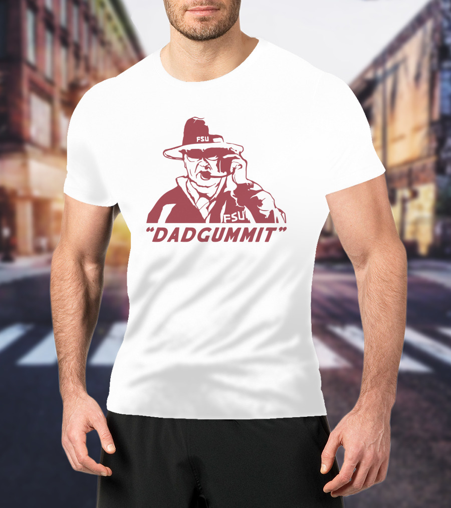 Homefiel Merch FSU Bobby Bowden Dadgummit T-Shirt