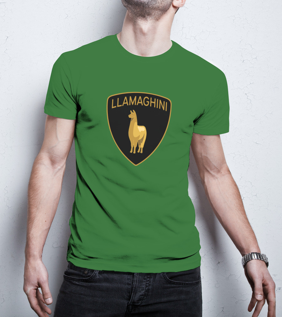 Llamaghini III Blipshift Shea Adam Emblem T-Shirt
