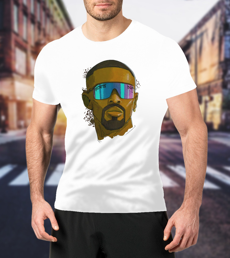 Jalen Hurts Painted Sunglasses T-Shirt