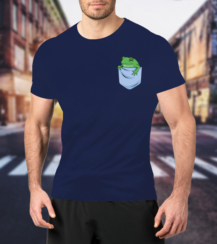 Jenna Lynn Meowri Frog In Pocket T-Shirt
