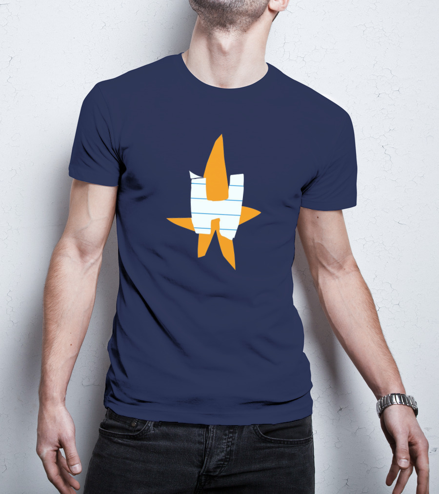 Jared Hollier Good Luck Charm Houston Astros Star T-Shirt