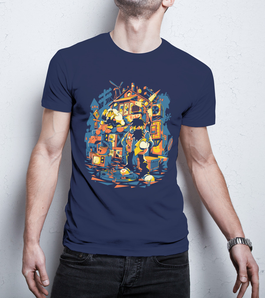 Adventure Bound Eastward Fangamer Video Game Art Retro Style Journey T-Shirt