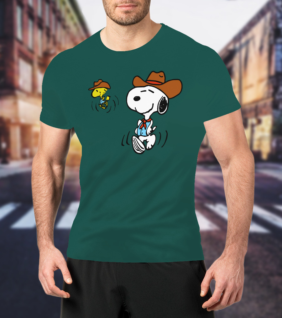 Cody Bellinger Cowboy Snoopy Woodstock Pacsun T-Shirt