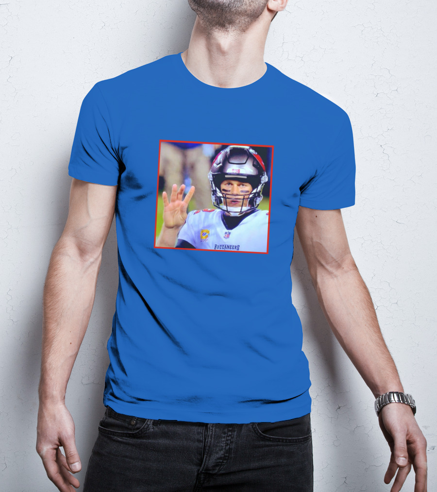 Tom Brady Blunder Tampa Bay Buccaneers Football Quarterback T-Shirt