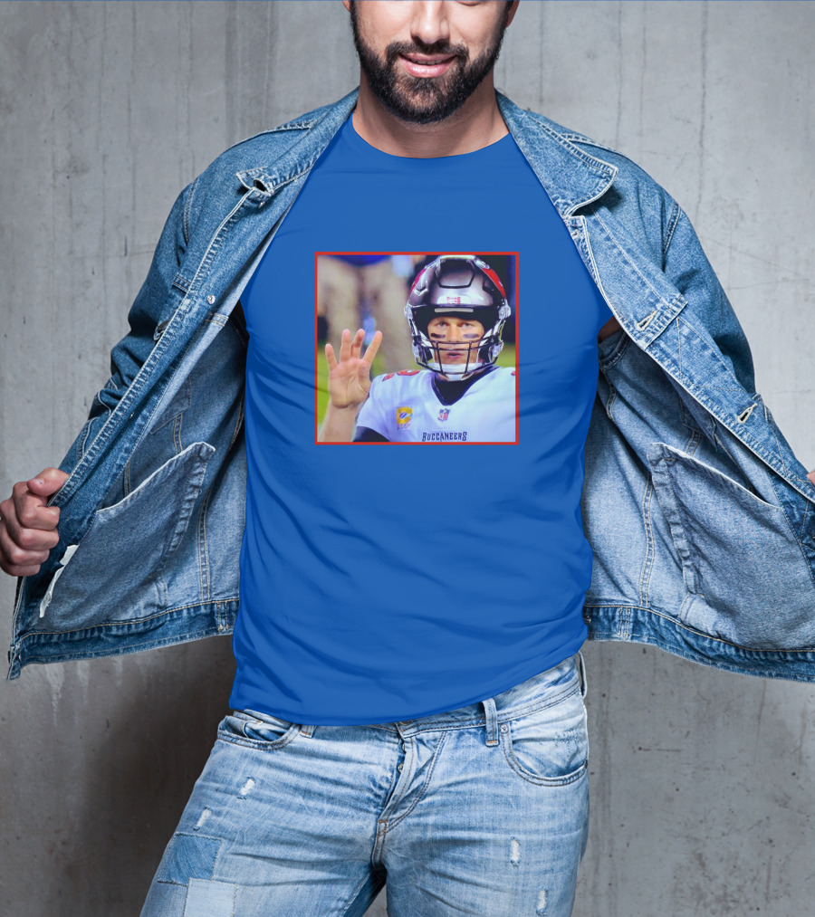 Tom Brady Blunder Tampa Bay Buccaneers Football Quarterback T-Shirt