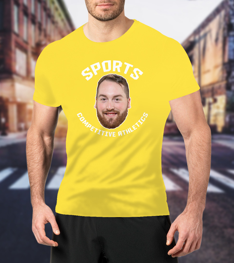 Connor Ingram Sports Competitive Athletics Beard T-Shirt