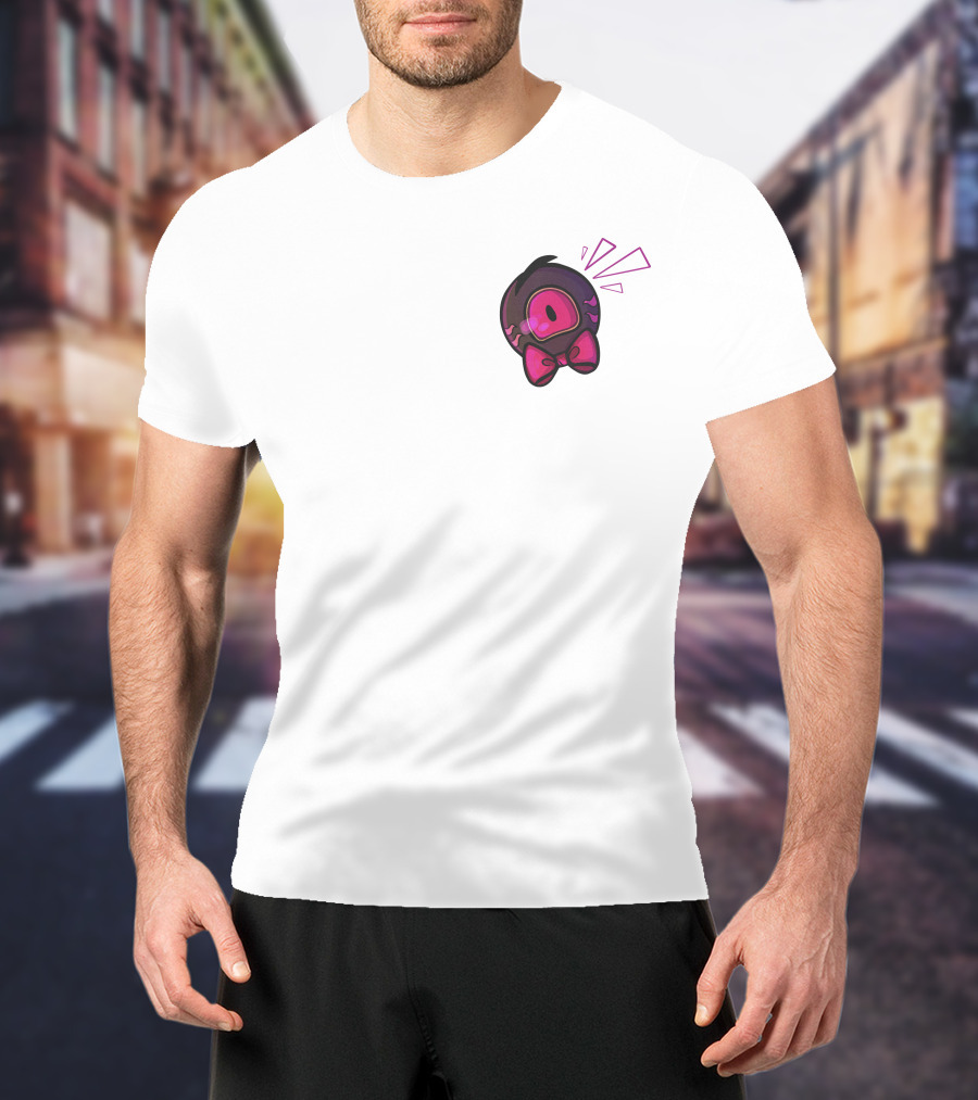 Kaden Shop Merch Fancy Eye Pink Bow Character T-Shirt