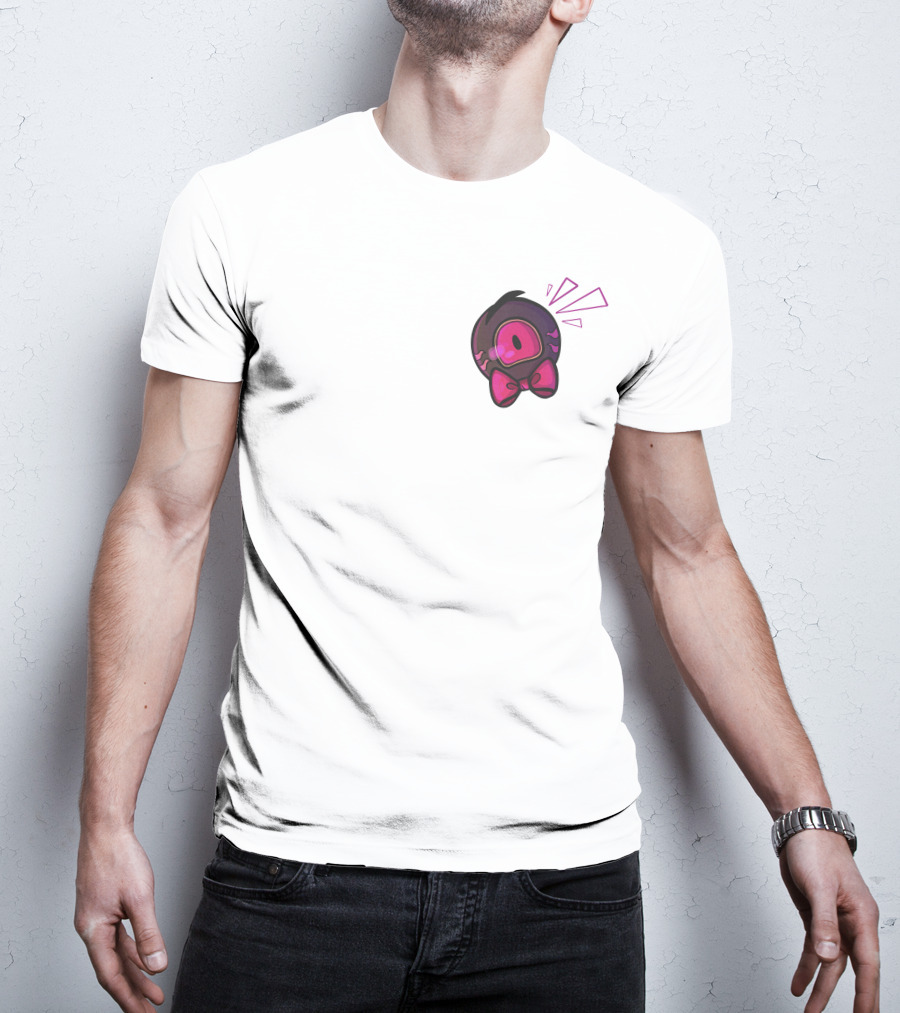 Kaden Shop Merch Fancy Eye Pink Bow Character T-Shirt