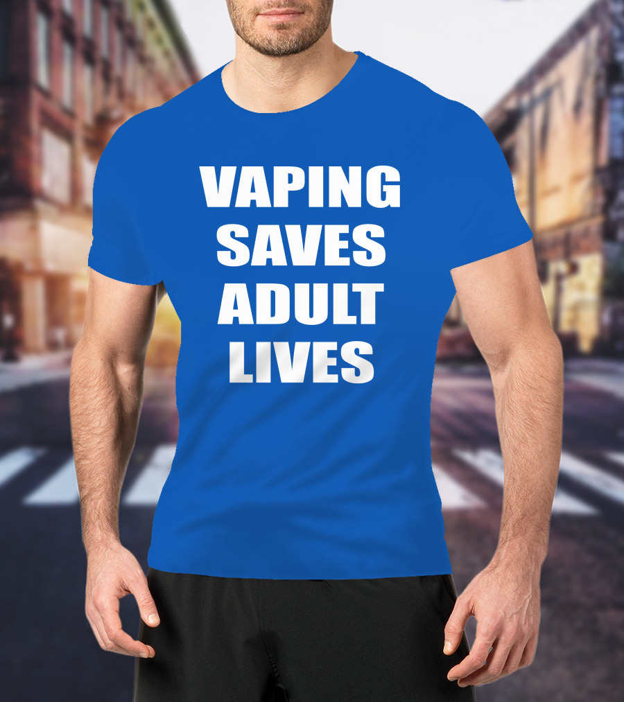 Vaping Saves Adult Lives Amanda Wheeler Advocacy Support White T-Shirt