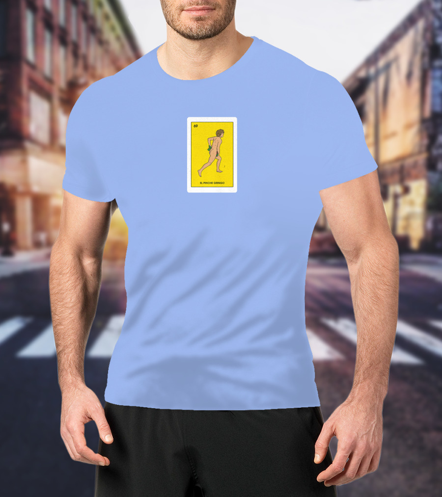 Danny Duncan Merch El Pinche Gringo 69 Running Man Card T-Shirt