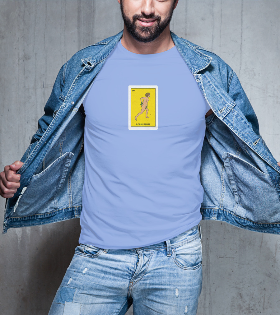 Danny Duncan Merch El Pinche Gringo 69 Running Man Card T-Shirt