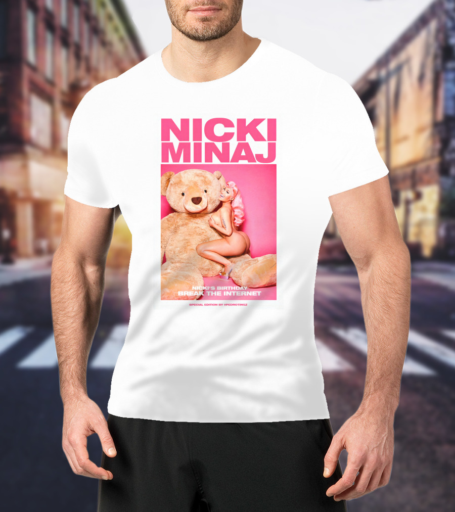 Nicki Minaj Break The Internet Special Edition Nicki's Birthday T-Shirt
