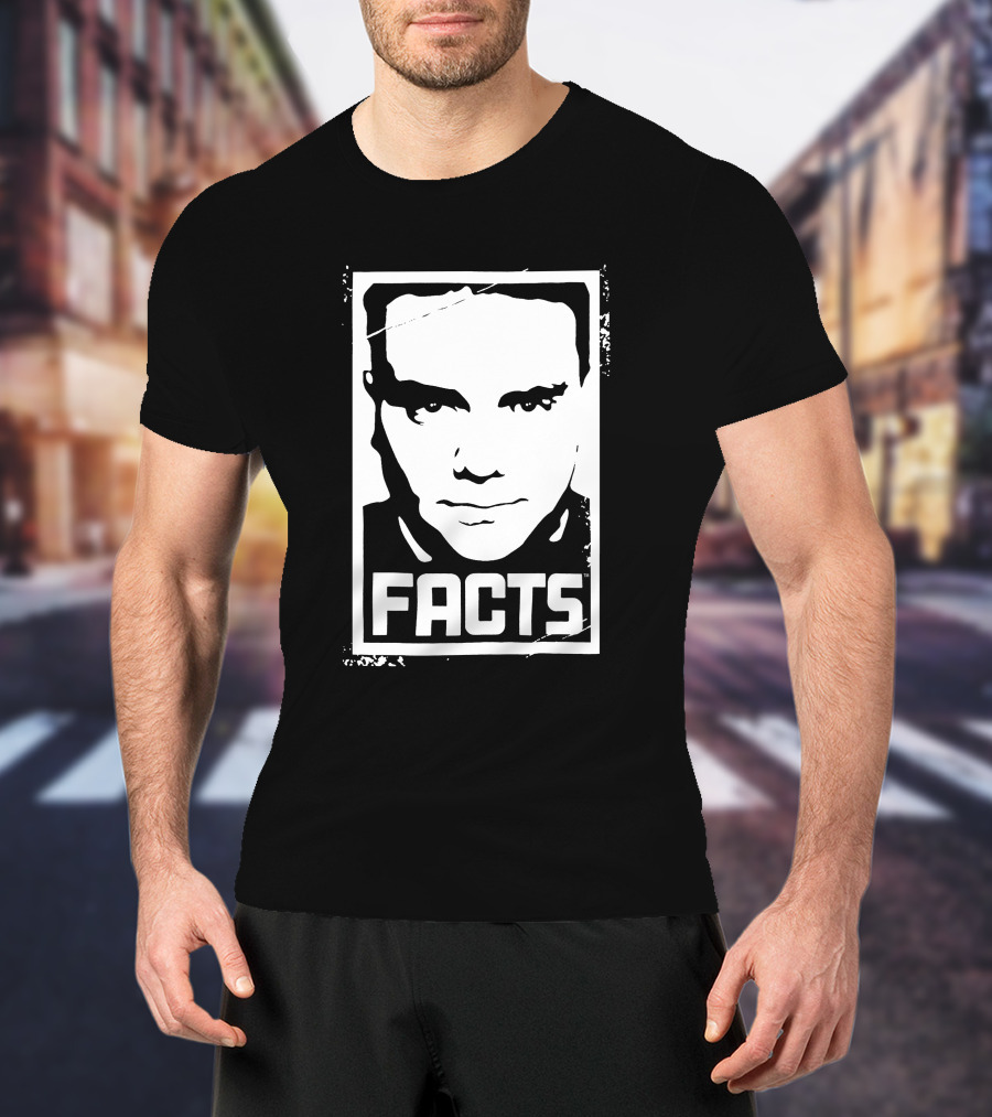 Daily Wire Ben Shapiro Facts Stencil Ron Filipkowski T-Shirt