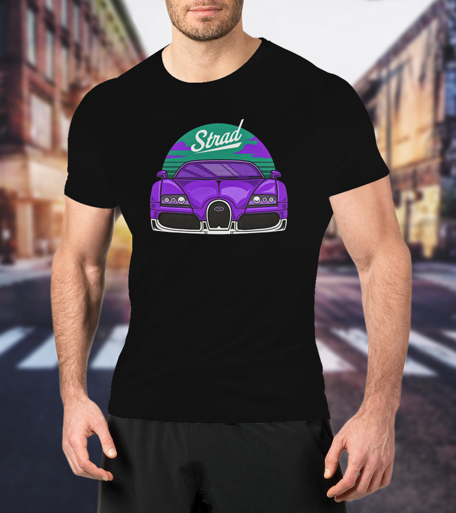 Stradman Merch Strad Purple Bugatti T-Shirt