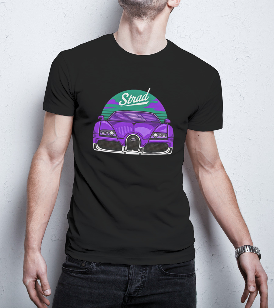 Stradman Merch Strad Purple Bugatti T-Shirt
