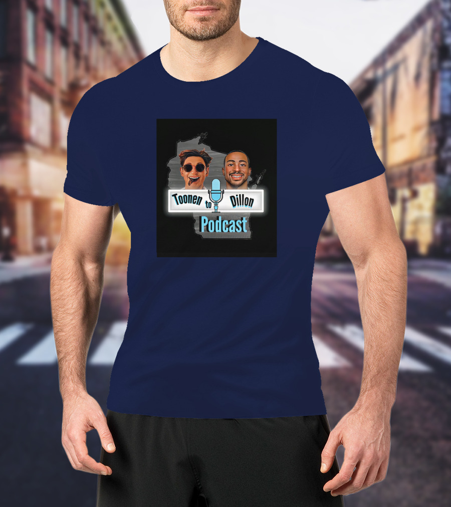 Toonen To Dillon Podcast Aj Dillon Mic T-Shirt