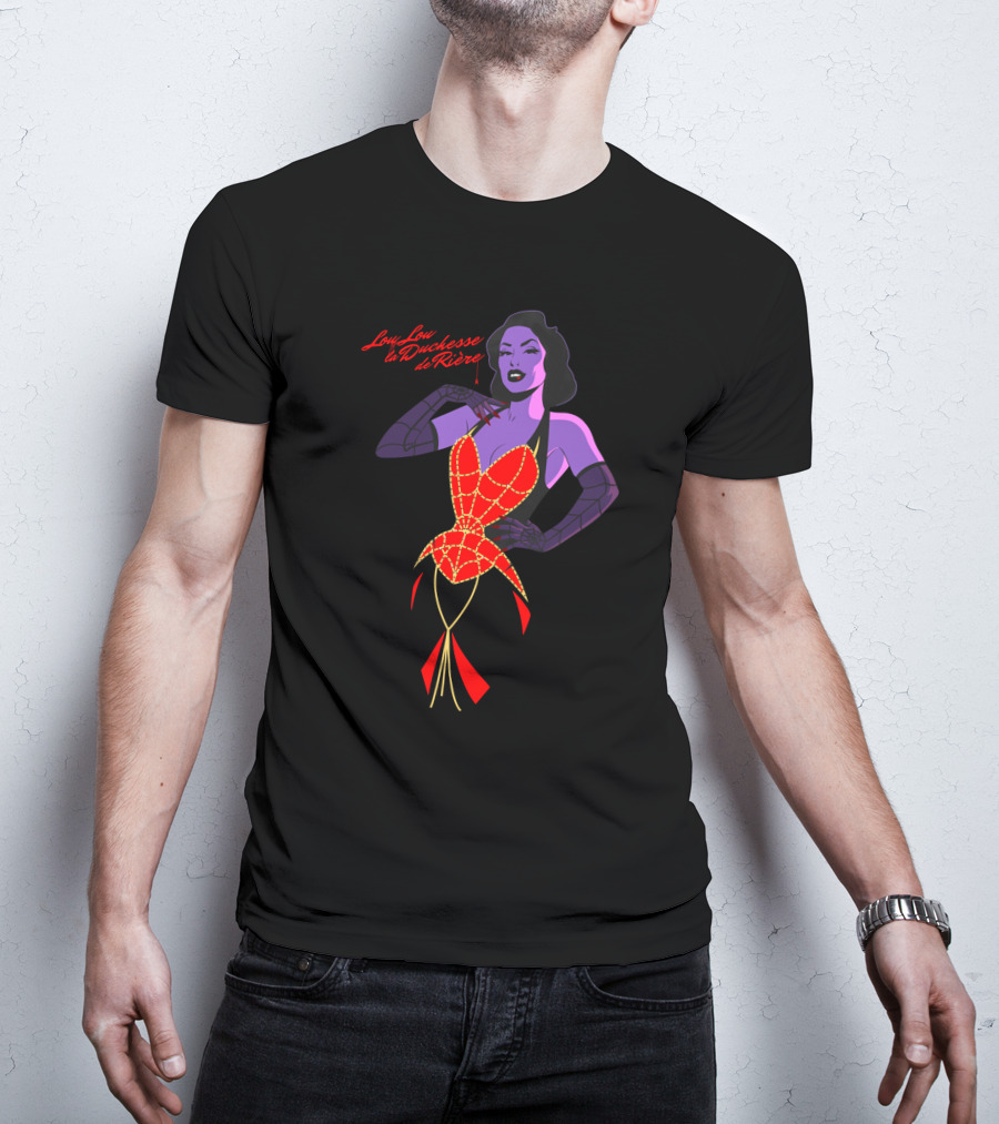 Lou Lou La Duchesse De Rière Below The Collar Spider Queen T-Shirt