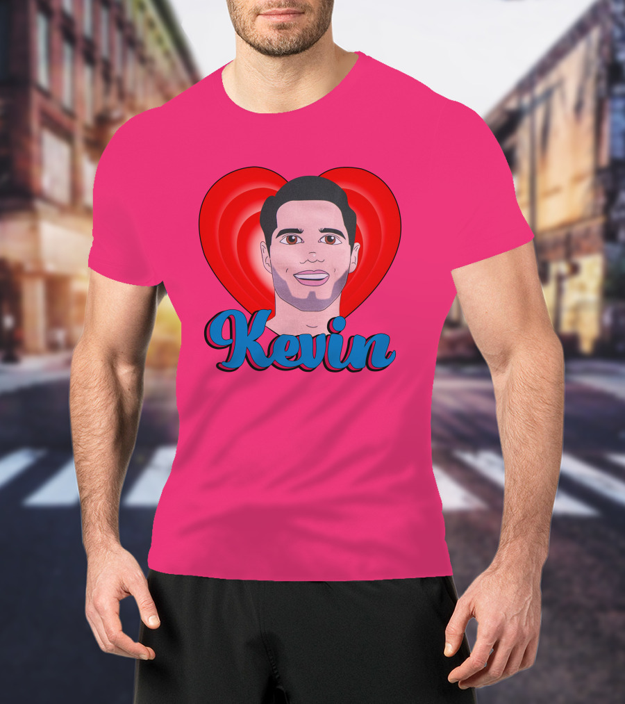 Kevin Fiala Heart Design Minnesota Wild T-Shirt
