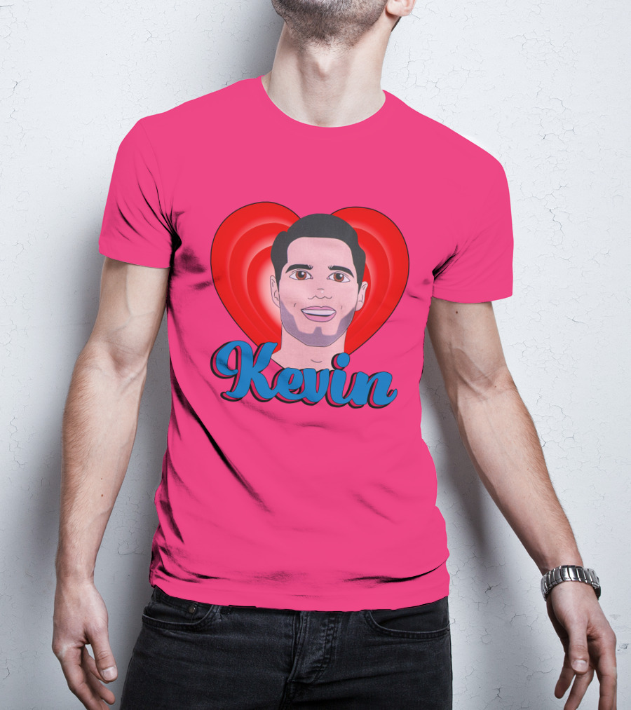 Kevin Fiala Heart Design Minnesota Wild T-Shirt