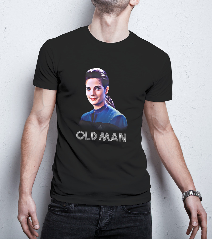Jadzia Dax Old Man Deep Space Nine Raijuthehyeju T-Shirt