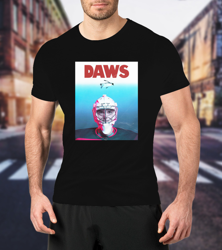 DAWS New Jersey Devils Ice Hockey Goalie T-Shirt