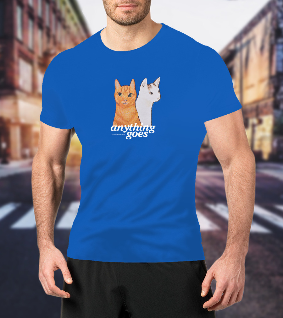 Anything Goes Emma Chamberlain Merch Cats T-Shirt