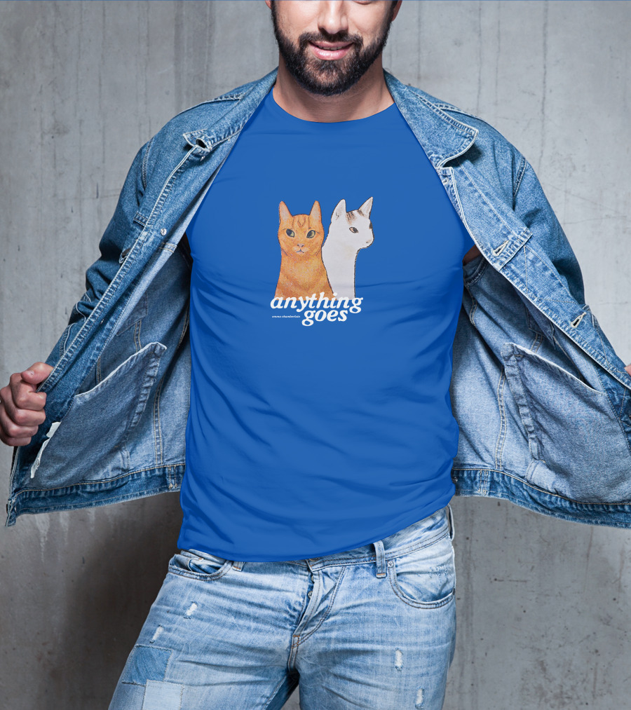 Anything Goes Emma Chamberlain Merch Cats T-Shirt