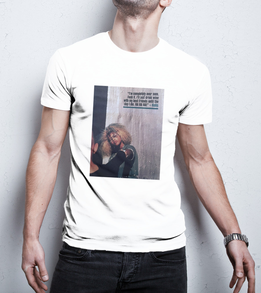 Kelis NME Magazine 2000 I'm Completely Over Men T-Shirt