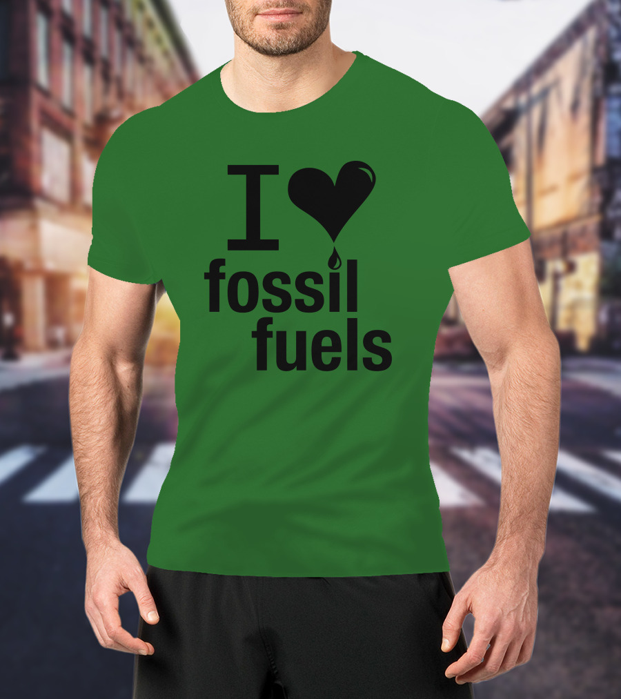 Alex Epstein UFC272 I Love Fossil Fuels Iconic Heart T-Shirt
