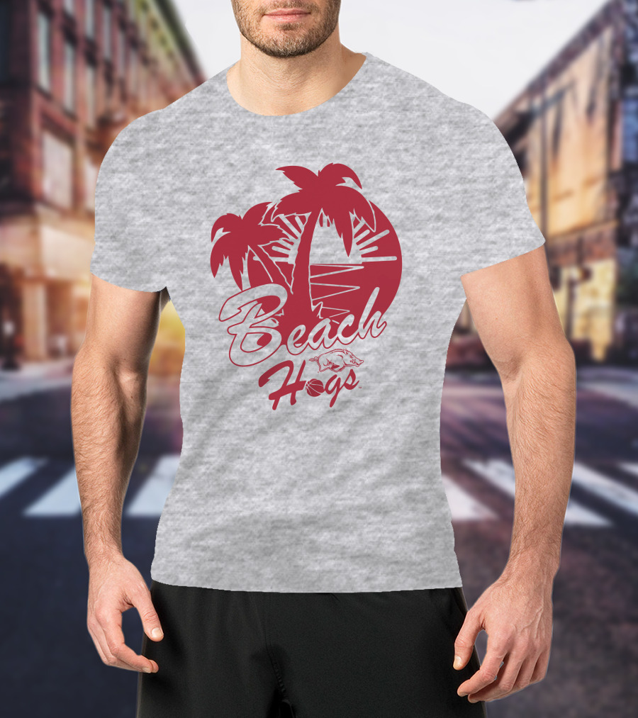 Eric Musselman Beach Hogs Arkansas Razorback Tampa T-Shirt