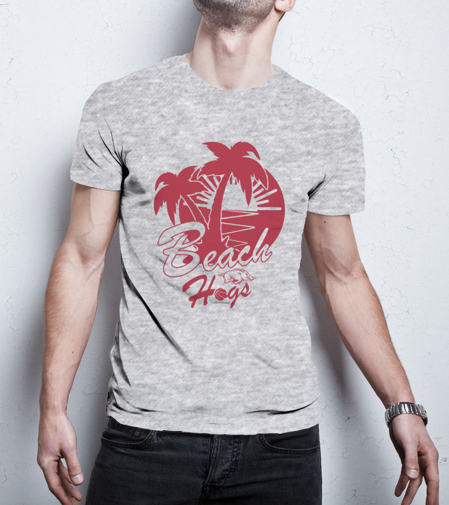 Eric Musselman Beach Hogs Arkansas Razorback Tampa T-Shirt
