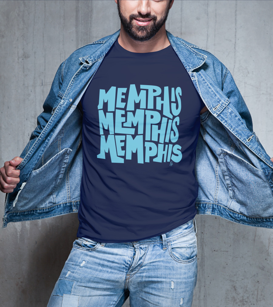 Memphis Memphis Memphis Choose 901 Merch Growl Towel T-Shirt